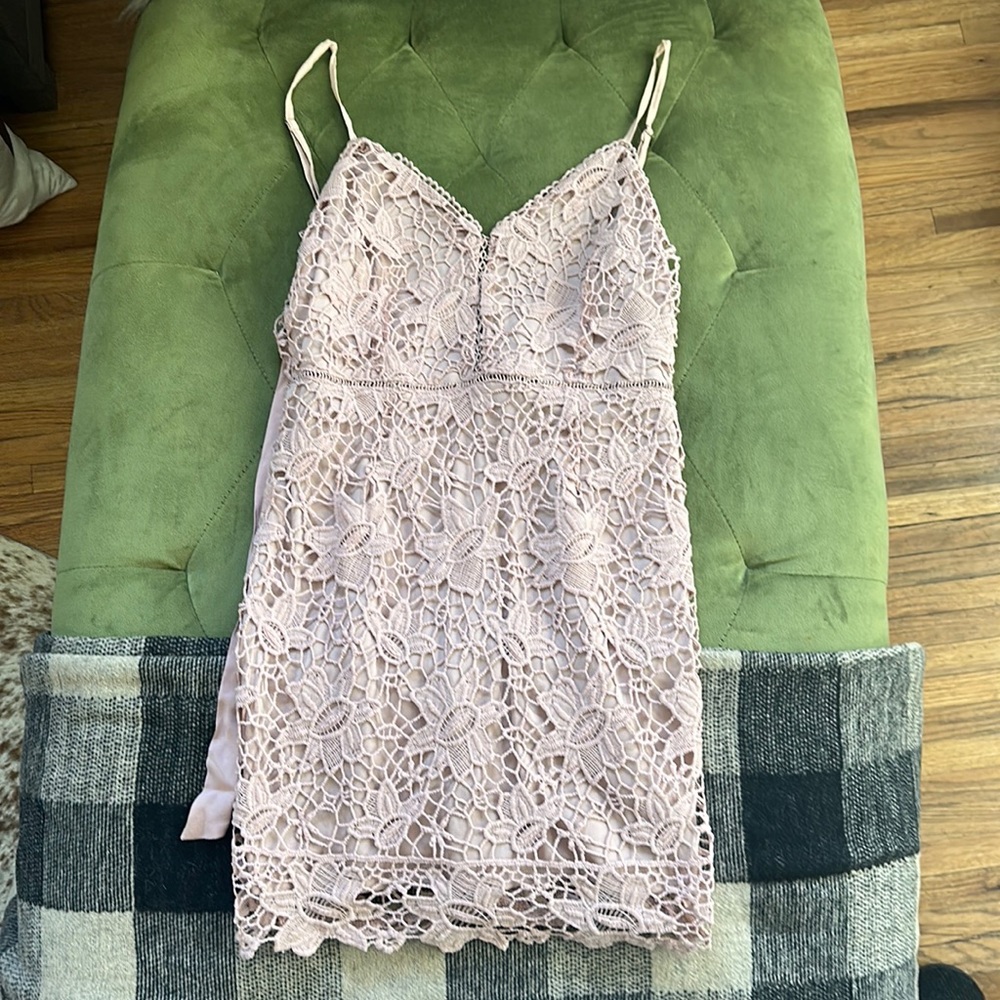 Blush pink dress
